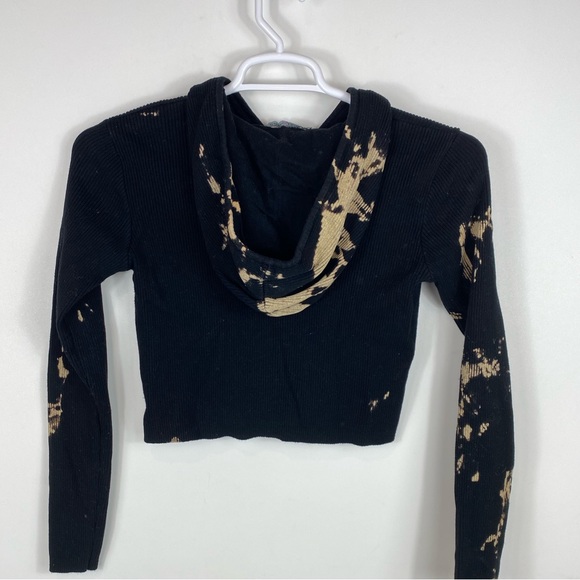 Brandy Melville hoody zip sweater cropped zip Small - Picture 2 of 7